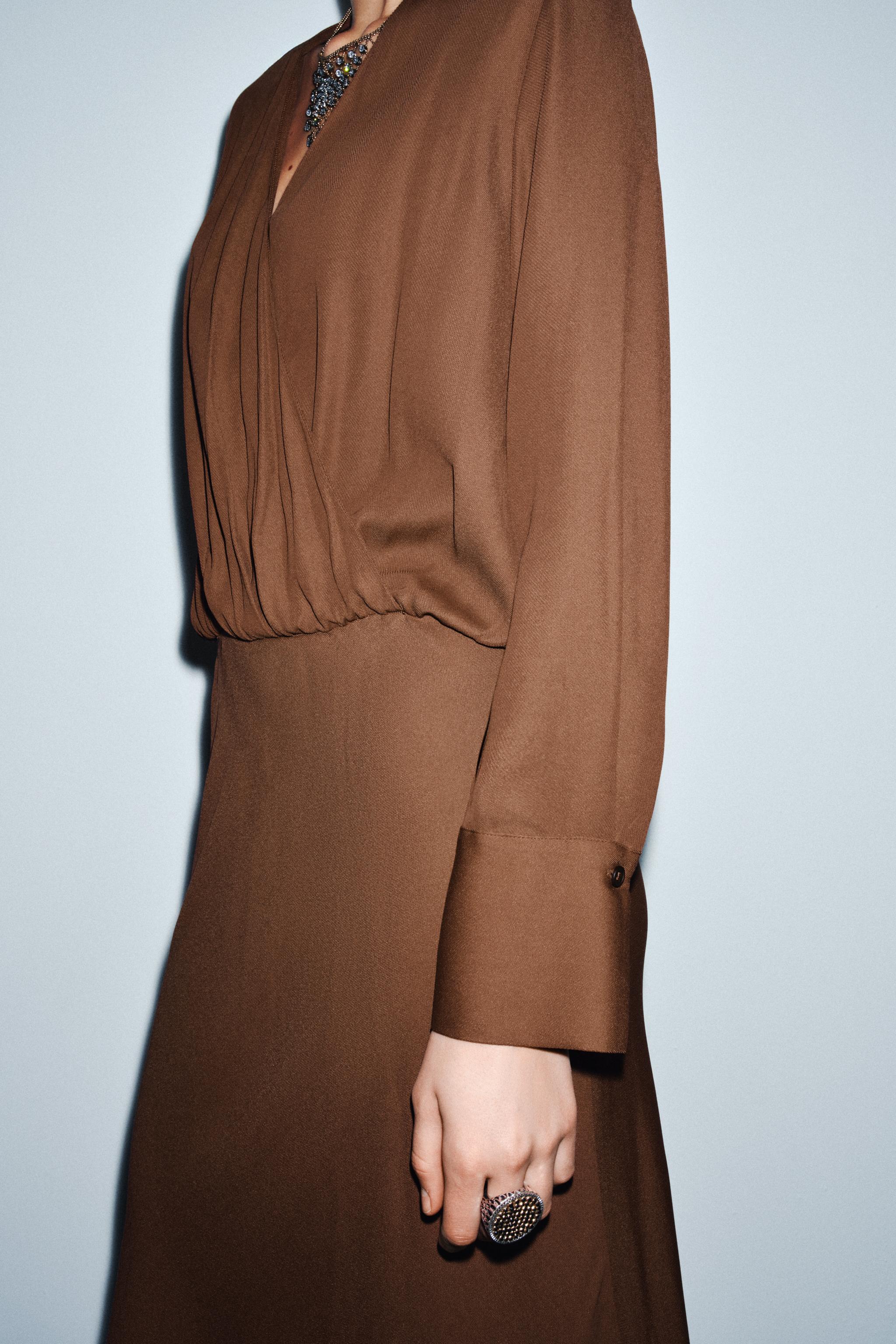 ROBE FLUIDE CROISÉE ZW COLLECTION LIMITED EDITION